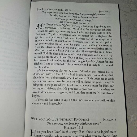 My Utmost For His Highest Daily Devotional - Picture 4 of 4